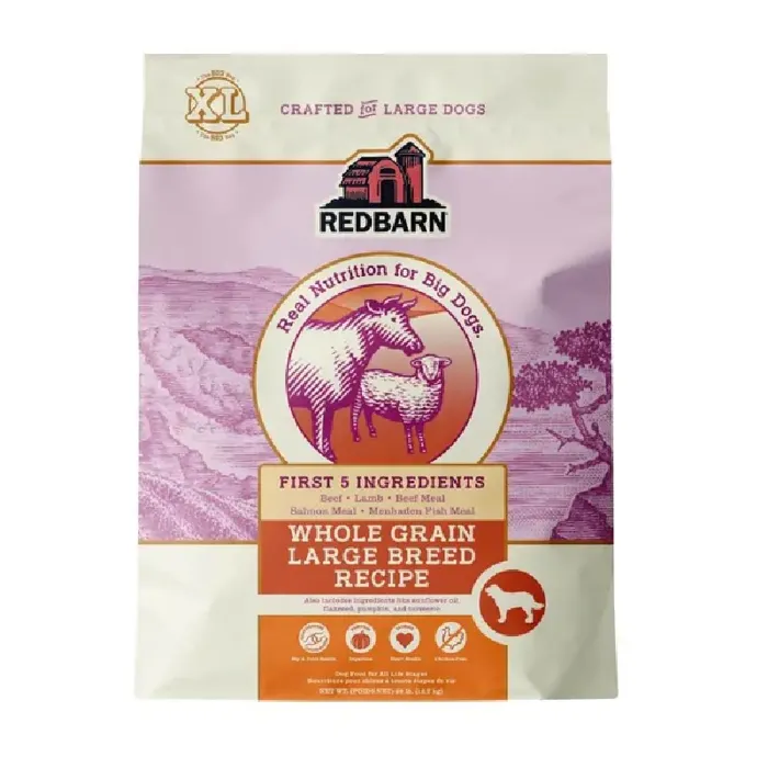 Redbarn Dog Whole Grain Large Breed Kibble 28-lb