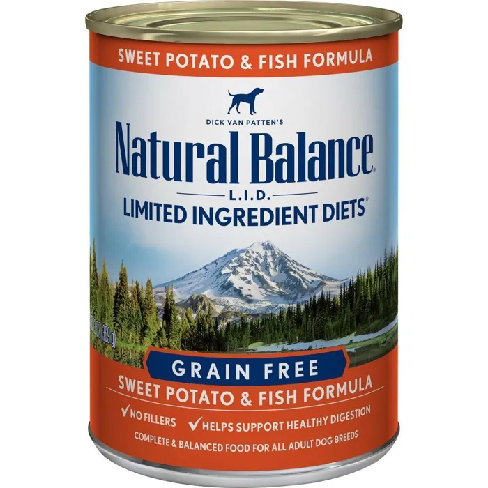 L.I.D. Limited Ingredient Diets Fish & Sweet Potato Canned Dog Food 13-Oz