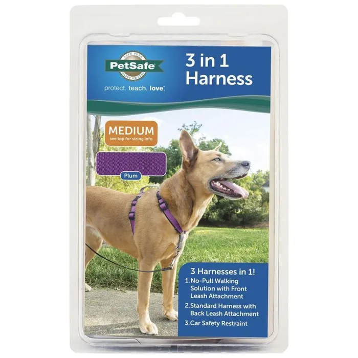 3 In 1 Harness Medium Plum Medium