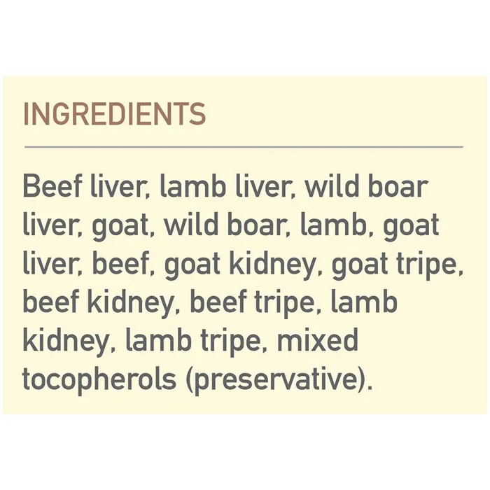 Freeze-dried Cat Treats, Regional Red, Biologically Appropriate & Grain Free 1.25-oz