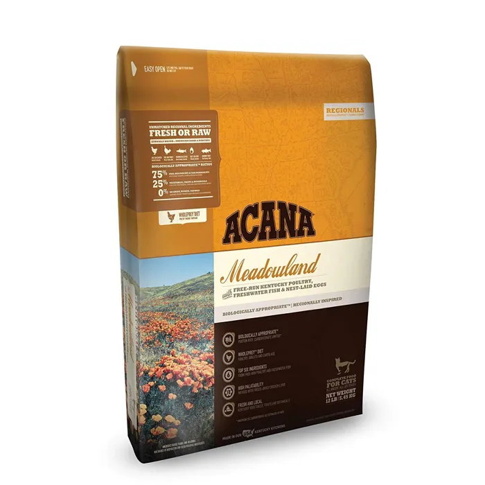 Acana Regionals Meadowland Dry Cat Food 12-lb