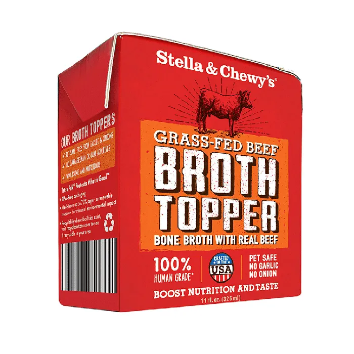 Broth Food Topper Grass-fed Beef Recipe 11-oz