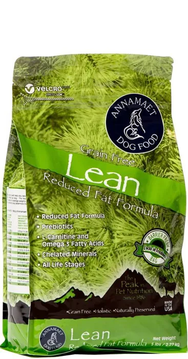 Grain Free Lean Low Fat Formula Dry Dog Food 25-lb