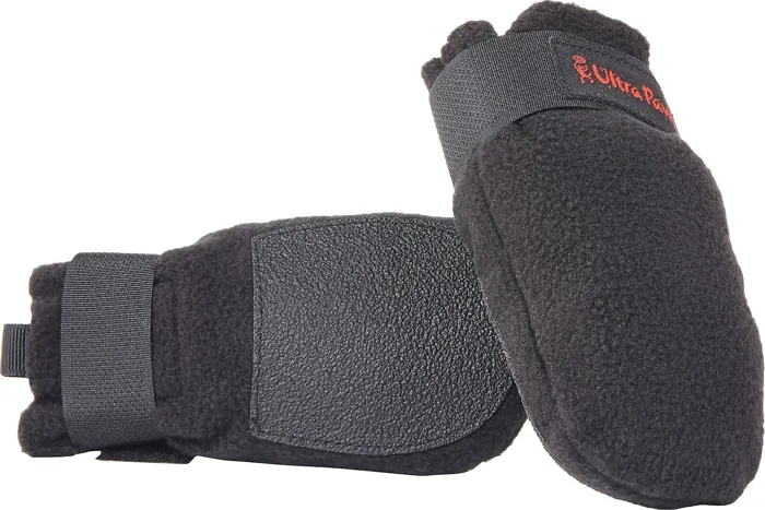 Traction Black Dog Boots Large