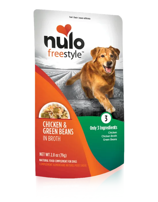Freestyle Gf Chkn & Green Beans Pouch Dog 2.8-oz