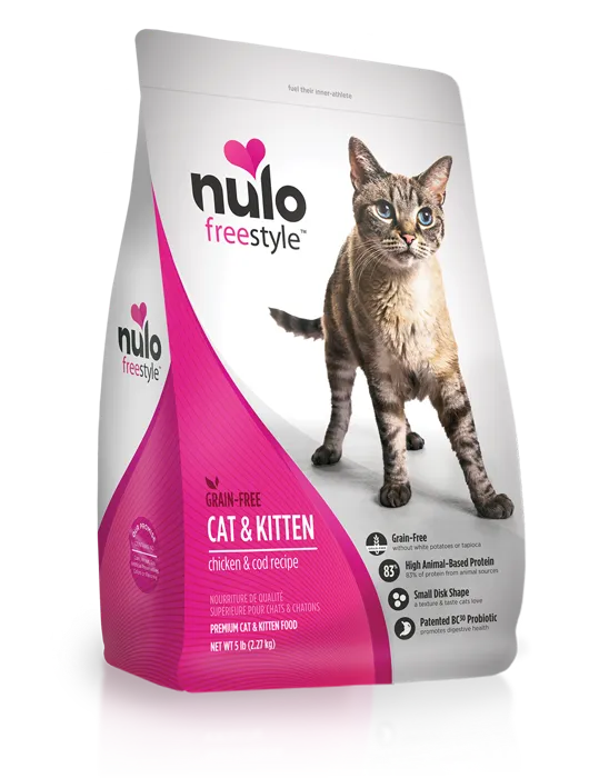 Freestyle Cat & Kitten Gf Chkn & Cod Cat Food 5-lb