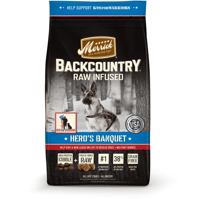 Backcountry Grain Free Hero'S Banquet Dry Dog Food 22-Lb