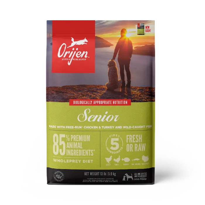 Dry Dog Food, Senior, Biologically Appropriate & Grain Free 13-lb