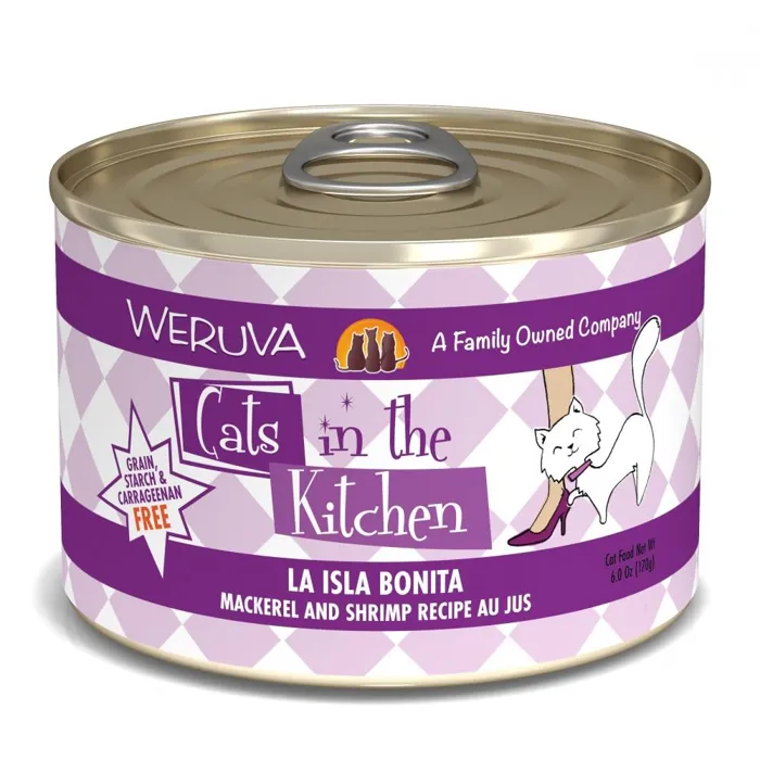 Cats In The Kitchen La Isla Bonita Canned Cat Food 3.2-oz
