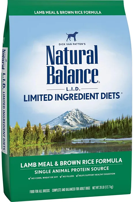 L.i.d. Limited Ingredient Diets Lamb Meal & Brown Rice Dry Dog Food 28-lb