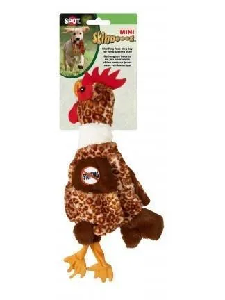 Spot Mini Skinneeez Barnyard Chicken Dog Toy Chicken