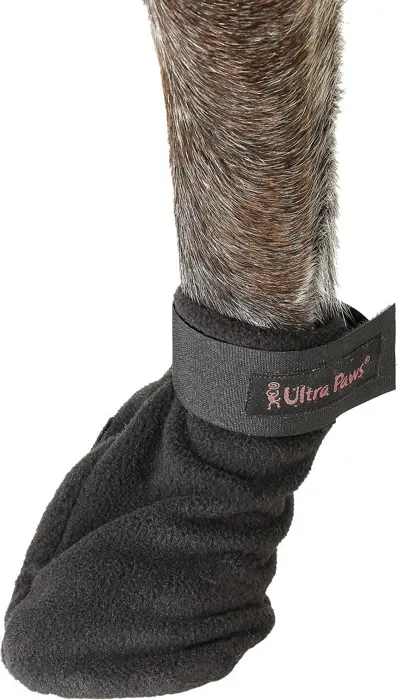 Traction Black Dog Boots Small