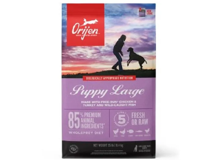Dry Dog Food, Puppy Large, Biologically Appropriate & Grain Free 25-lb