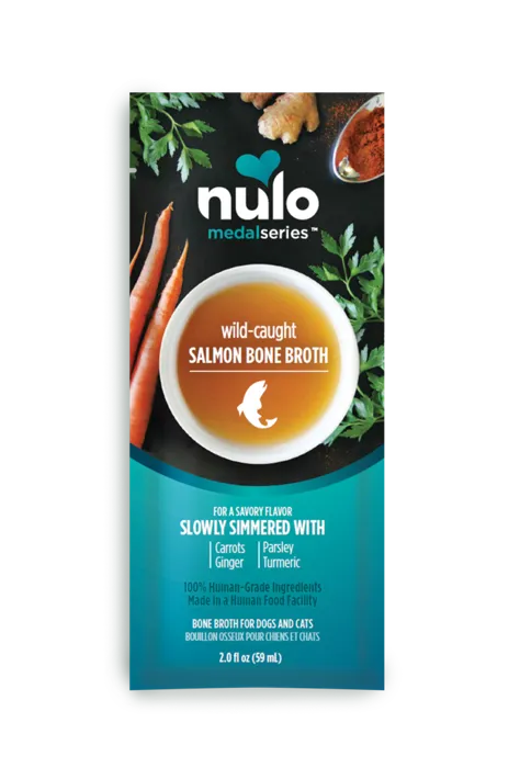 Medalseries Salmon Bone Broth Food Topper 2-Oz
