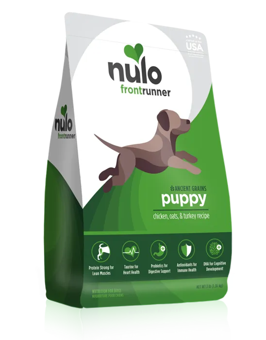 Frontrunner Puppy Ancient Chicken, Oats & Turkey Recipe Dry Dog Food 11-Lb