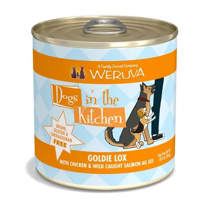 Dogs In The Kitchen Goldie Lox Grain Free Chicken & Salmon Canned Dog Food 10-Oz