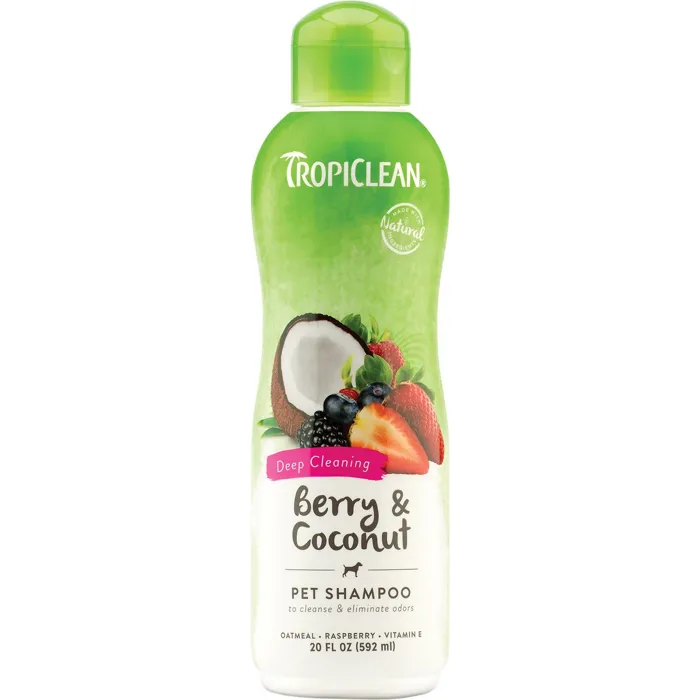 Shampoo Berry & Coconut Deep Cleaning Formula For Dog & Cat 20-Oz