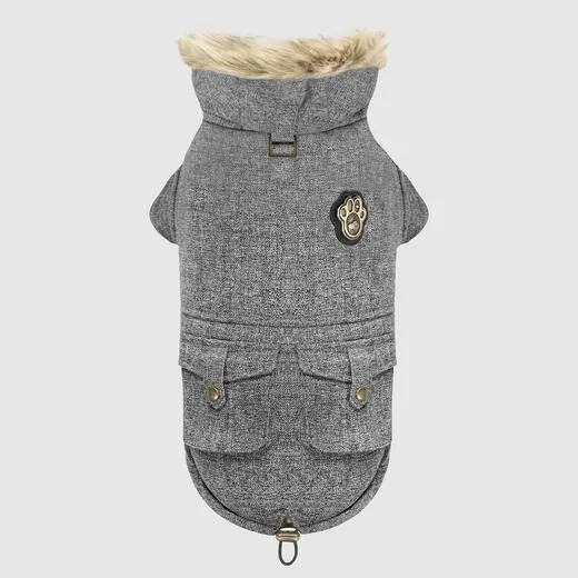 Alaskan Parka In Salt & Pepper 14+"