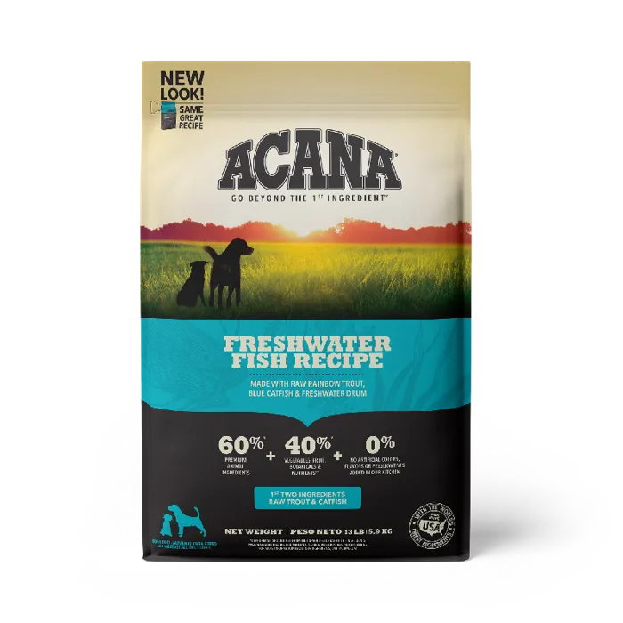 Acana Freshwater Fish Grain-free Dry Dog Food 13-lb