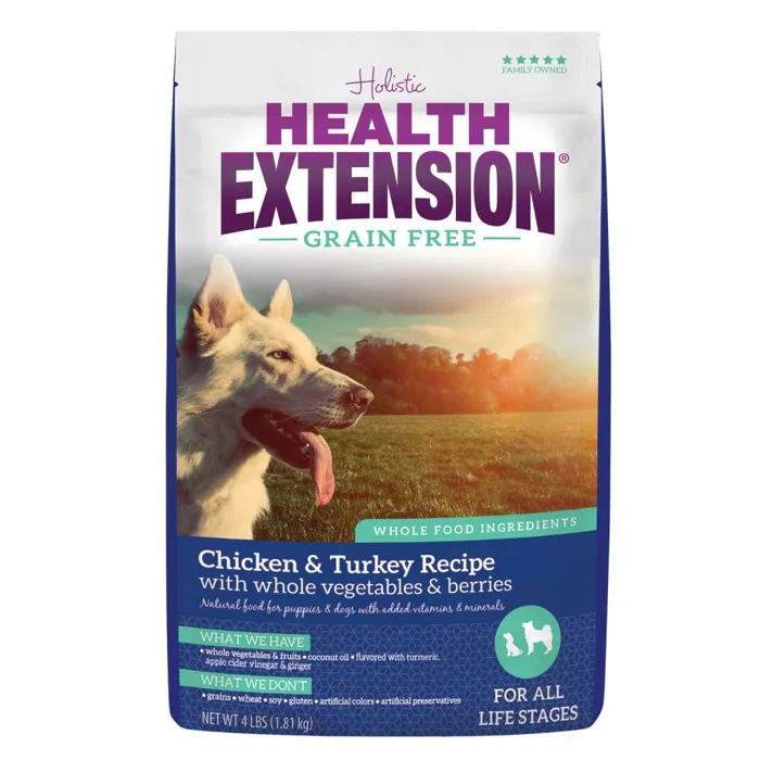 Grain Free Chicken & Turkey Dry Dog Food 23.5-Lb