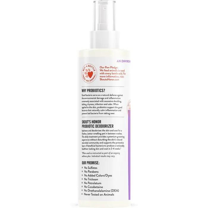 Daily Use Pet Deodorizer Probiotic Lavender 8-Oz