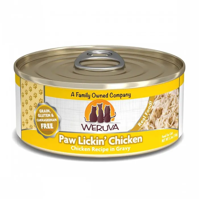 Grain Free Paw Lickin' Chicken Canned Cat Food 3-Oz
