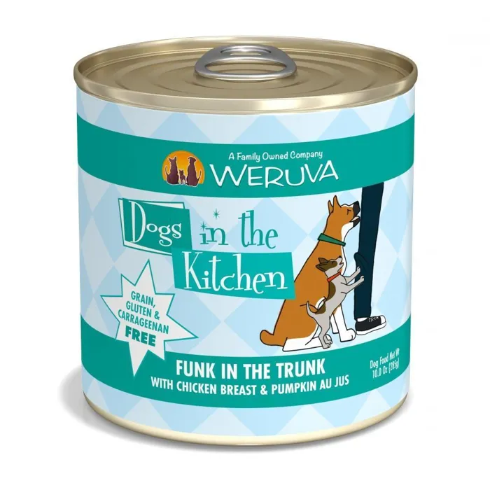 Dogs In The Kitchen Funk In The Trunk Grain Free Chicken & Pumpkin Canned Dog Food 10-Oz