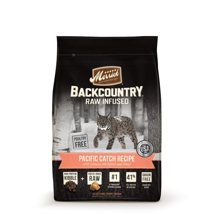 Backcountry Grain Free Pacific Catch Recipe Dry Cat Food 3-Lb