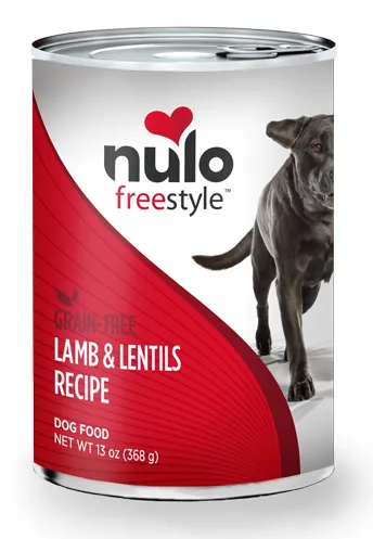 Freestyle Grain Free Lamb & Lentils Recipe Canned Dog Food 13-Oz