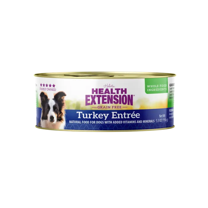 Turkey Entree Canned Dog Food 5.5-Oz