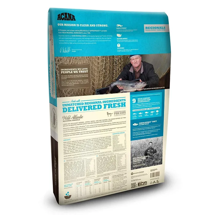 Acana Regionals Wild Atlantic Dry Cat Food 12-lb