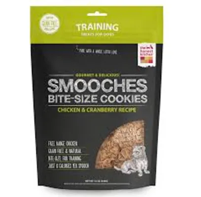 Smooches Grain-free Chicken & Cranberry Recipe Cookie Dog Treats 12-oz