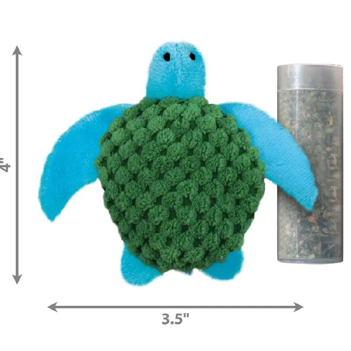 Kong Cat Refillables Turtle Catnip Toy