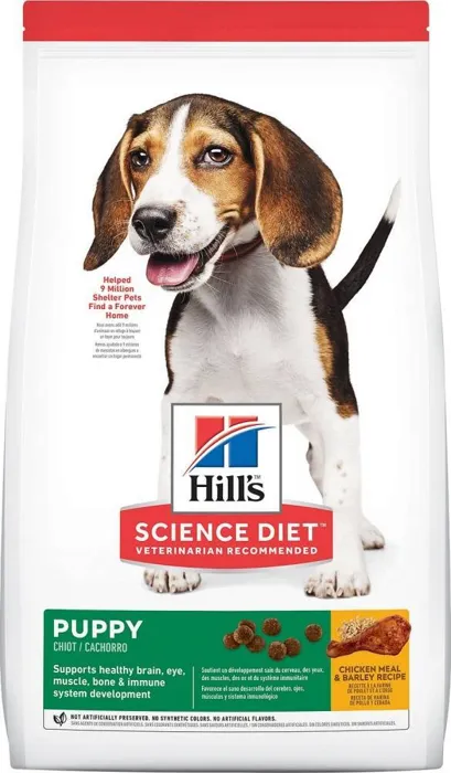 Chicken Meal & Barley Puppy Recipe Dry Dog Food 15.5-Lb