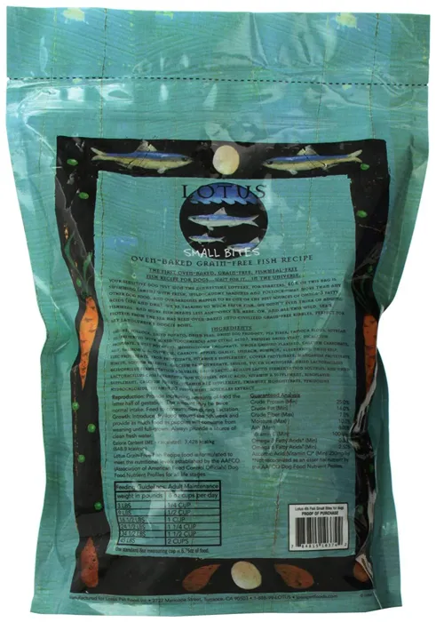 Small Bites Sardine & Pollack Recipe Grain-free Dry Dog Food 10-lb