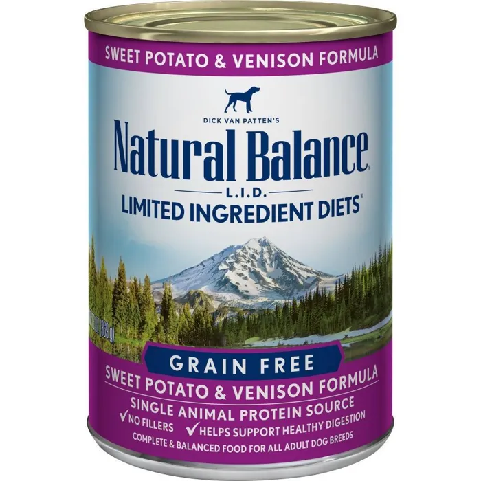 L.I.D. Limited Ingredient Diets Sweet Potato & Venison Canned Dog Food 13-Oz