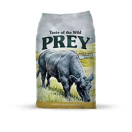Prey Angus Beef Limited Ingredient Dry Cat Food 15-Lb