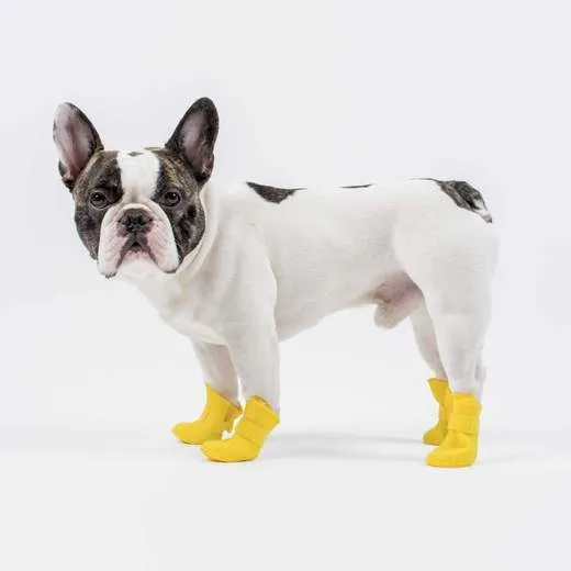 Unlined Wellies In Yellow X-Large