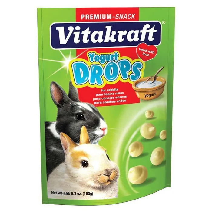Vitaktaft Rabbit Yogurt Drops 5.3 Oz