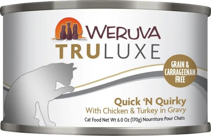 Truluxe Quick N Quirky With Chicken & Turkey In Gravy Canned Cat Food 3-Oz