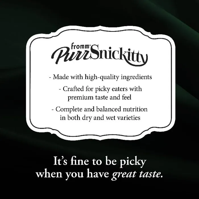 Fromm Cat Can Purrsnickitty Pate' Duck Liver 3-oz
