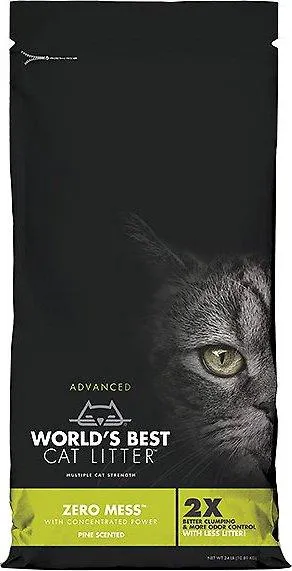 Advanced Zero Mess Pine Scented Cat Litter 12-Lb