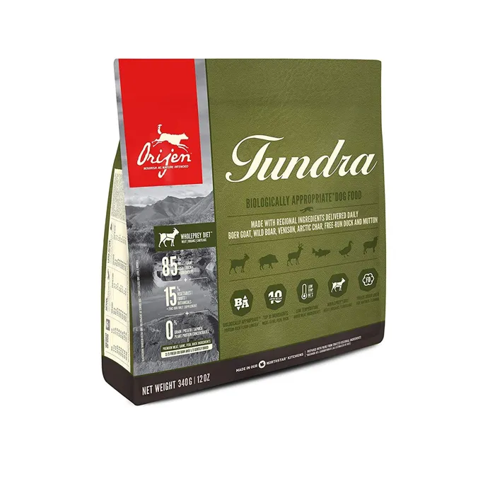 Dry Dog Food, Tundra, Biologically Appropriate & Grain Free 12-oz